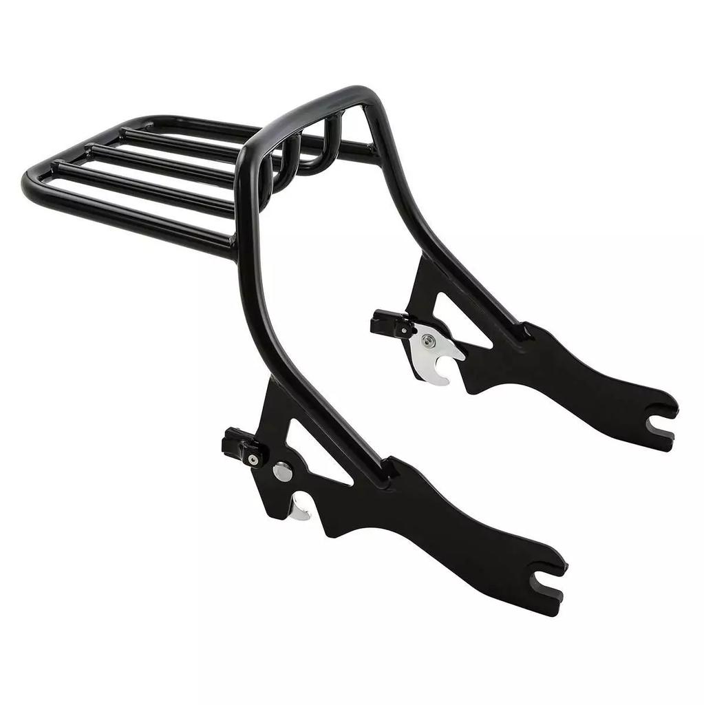Motorcycle Two-Up Luggage Rack For Harley Heritage Classic Softail Street Bob Deluxe 2018-2025