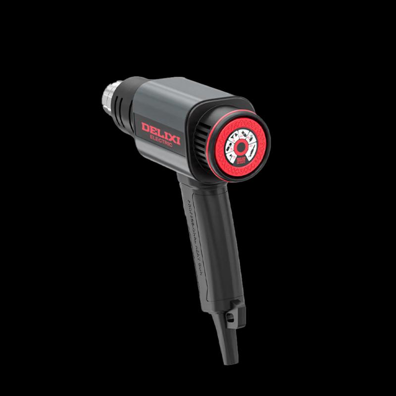 Delixi 2000W Digital Display Heat Gun Kit CN Plug (adapter Included)
