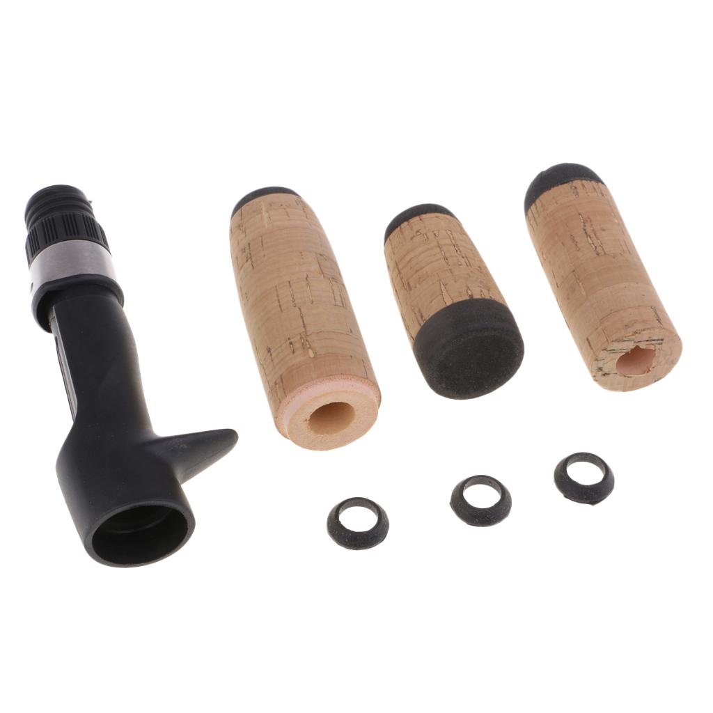 Fishing Rod Repair Building DIY Professional Cork Grip Handle with Reel Seat