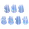 Holographic Irregular Resin Mold Silicone Earrings Pendant Mold for Resin Casting Home Decoration Epoxy Jewelry Mold