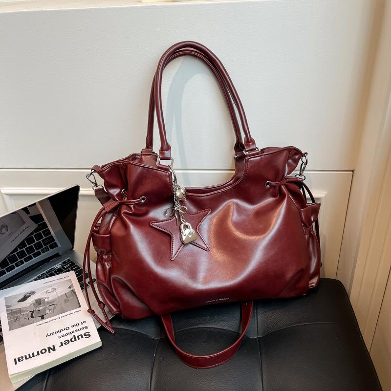 Handtas - Schouder-zwaaiende Crossbody Tas - Grote Capaciteit Modieuze Pendeltas om aan de Arm te Dragen
