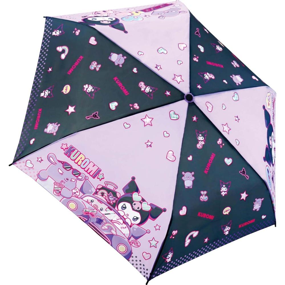 J s Planning Sanrio Folding Umbrella Kuromi Drive Compact Lightweight Character 53cm 90500