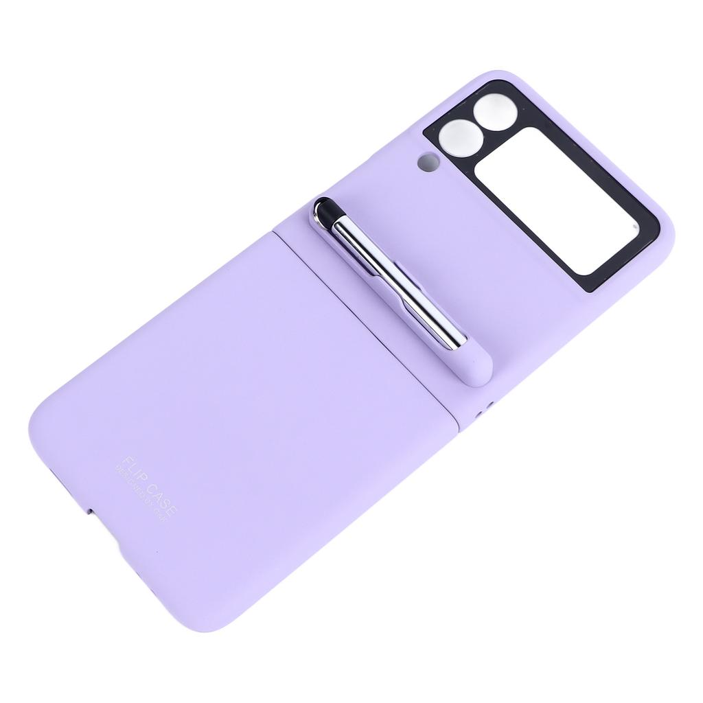 Case for Galaxy Z Flip 3 PC Ultra Thin Full Protection Anti Drop Shockproof Protective Foldable Phone Cover with Touch