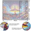 Yeoiat Meditating Alien Mushroom Tapestry Fantastic Wonderland Wall Hanging Aesthetic Decor for Bedroom Dorm Living Room, 60x44 Inch