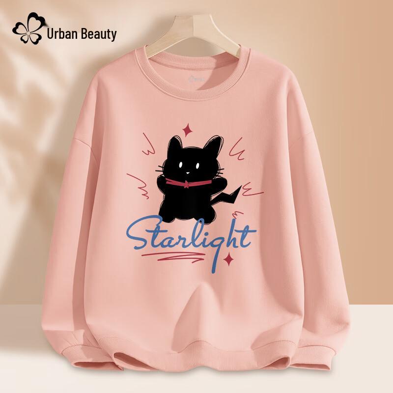 

Women s Milk Silk Crew Neck Sweatshirt L
