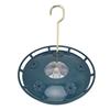 CourtyardShaped Bird Feeder Transparent Hanging Bird Water Feeder for Garden Terrace(Red )