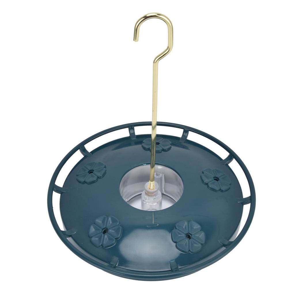 CourtyardShaped Bird Feeder Transparent Hanging Bird Water Feeder for Garden Terrace(Red )