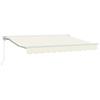 Manual Retractable Awning Cream 3 x 2.5 m