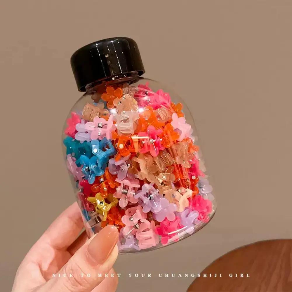 100pes/can girl baby bangs and broken hair tool  hair grabbing claw  baby small mini hair clip, hair grabbing accessory