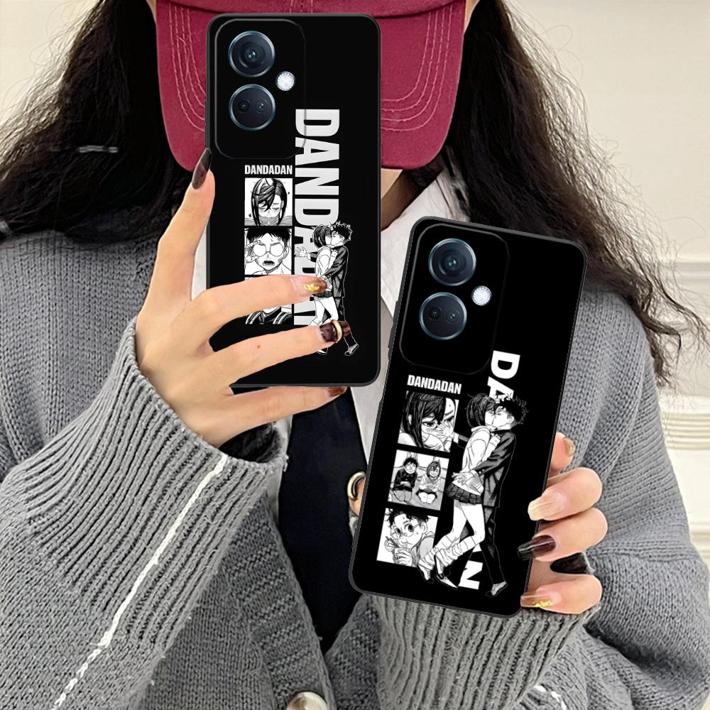 Anime Dandadan Matte TPU Mobile Phone Case for OPPO Reno 14 13 12 11 10 9 8 7 6 5 F T Pro 5G Colorful Printing Cover