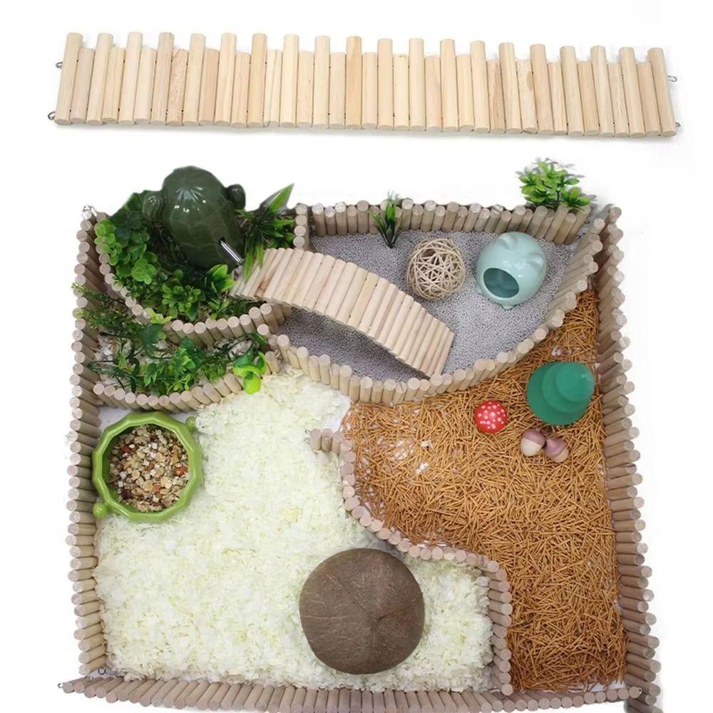 1Pcs Wire Series Connection Hamster Climbing Ladder Easy To Install Multifunctional Suspension Bridge Cage Decoration