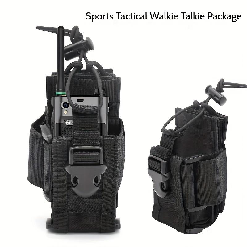 Outdoor Sports Walkie-Talkie Bag with Adjustable Sizes for Walkie-Talkie Protection During Camping And Climbing.