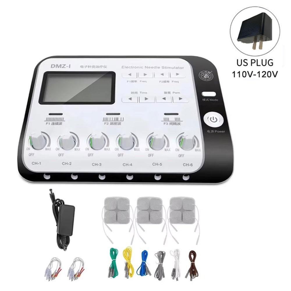 TENS Acupuncture and Moxibustion Muscle Stimulator Neuromuscular Massager Acupoint Stimulation Relieves Pain for Household