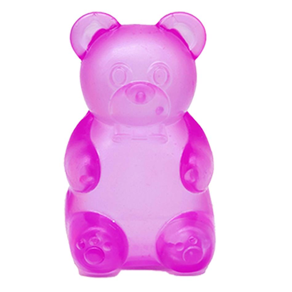 New Colourful Cute Bear Squeeze Toy Creative Toys Soft Simulated Transparent Slow-rebound Decompression Toy