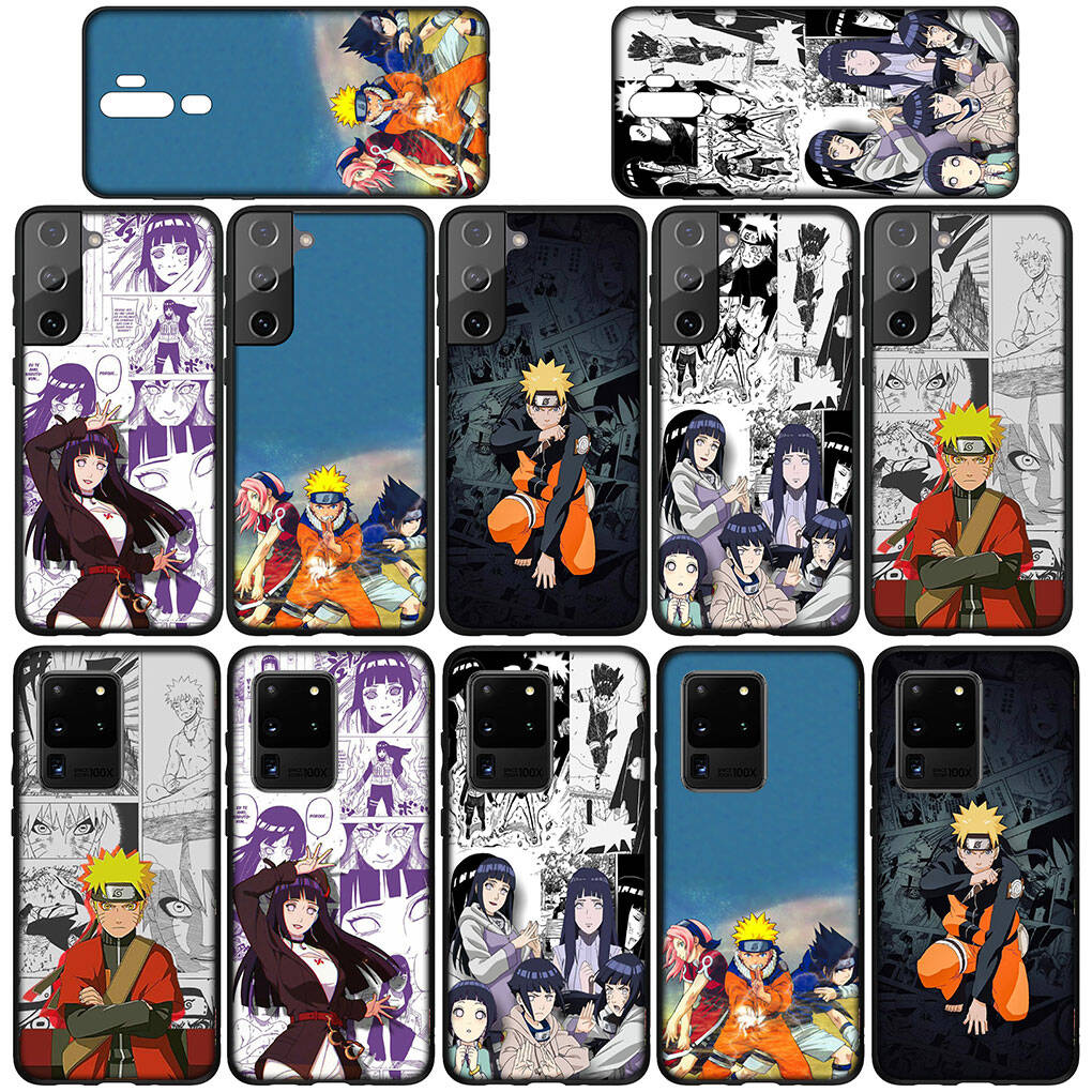 Phone Case for Samsung Galaxy S25 S23 S24 Ultra FE Plus S8 A05 A06 A15 A16 A36 A37 A35 A54 A55 A56 A57 A25 A26 A53 A17 Hinata Hyuga Anime Naruto Cover
