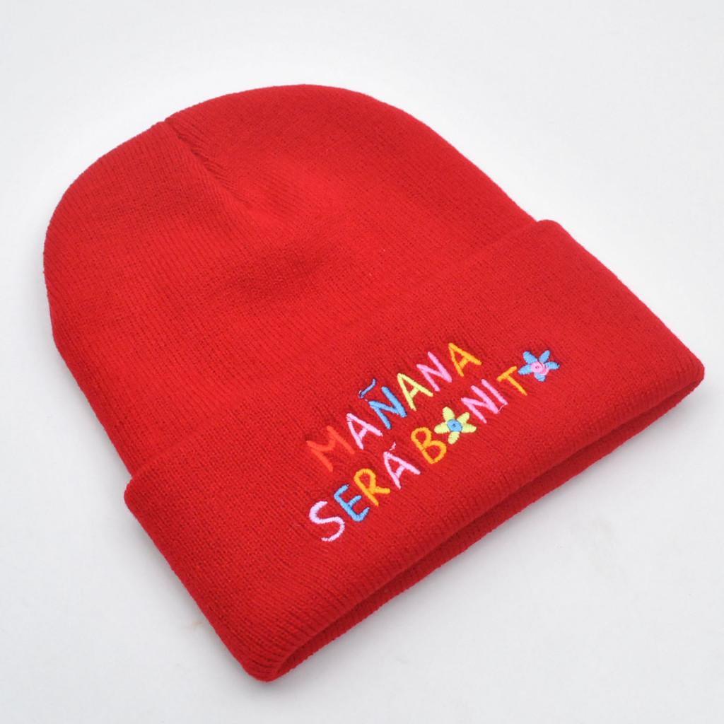 Alphabet Beanie Hat For Men Women Warm Thighs Winter Fashion Gift