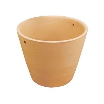 Terracotta Flower Pot 8 X 10 Cm Pierced with 2 Holes