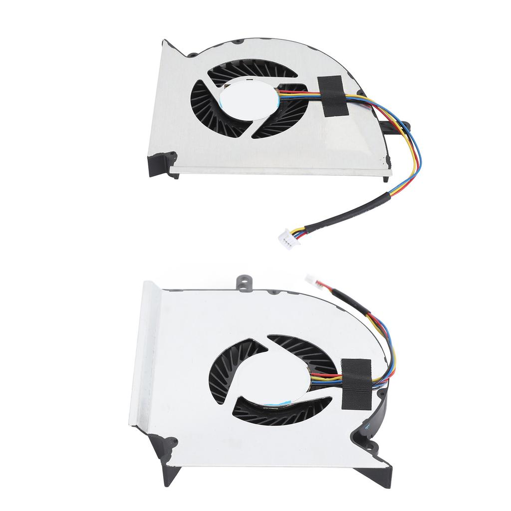 4 Pin Laptop Cooling Fan Replacement for MSI GE75 GP75 GL75 WE75 RAIDER MS 17E2 CPU GPU