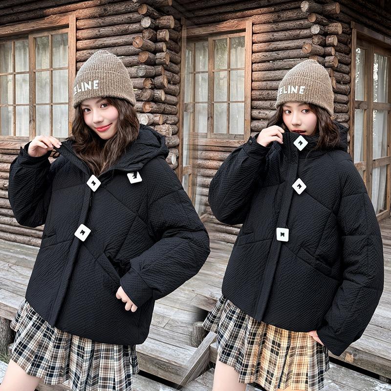 Fashion Winter New Cotton-padded Clothes Women's Short Loose Thickened Small Warm Cotton-padded Jacket Jacket