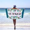 Summer Swimming Beach Towel Hawaii Sport Fitness Yoga Bath Towel Printed Free Quick Dry Beach Towel Microfiber Bath