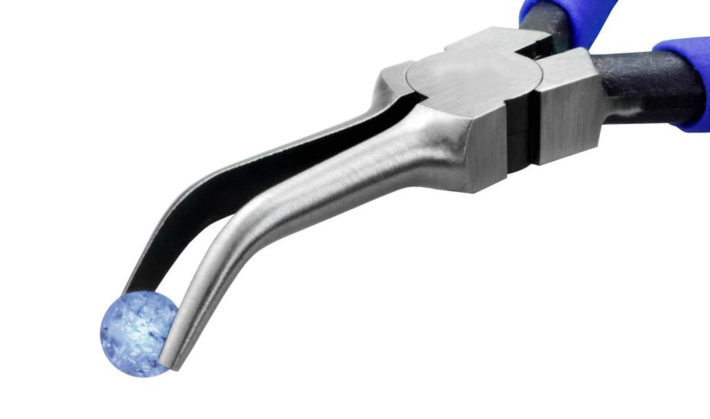 TSUNODA Tapered Nose Bent 125mm FNP-125N Pliers, Type,