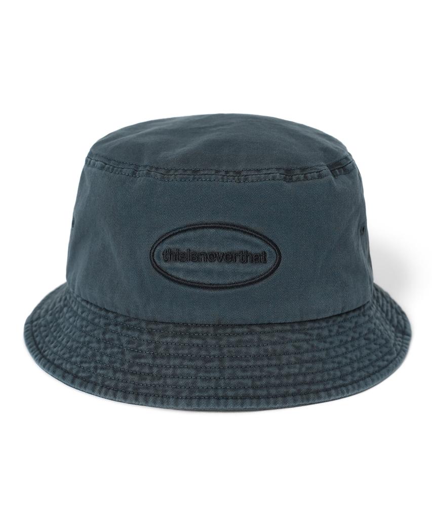 THISISNEVERTHAT Overdyed E/T-Logo Bucket Hat Dusty Blue