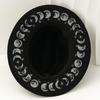 Drama Gothic Elements Top Hat Hand Painted Moon Decoration Niche Medieval Mystery