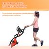 HOMCOM Foldable Exercise Bike, 8 Levels of Magnetic Resistance, Hand Pulse Sensors