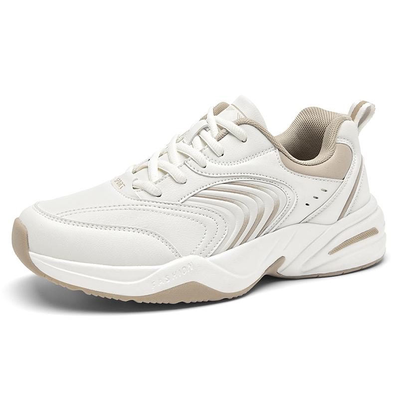 Men Sports Running Shoes Outdoor Walking Soft Casual Sneakers Fashion Designer Leather Sneaker Waterproof Men'S Tennis Masculina