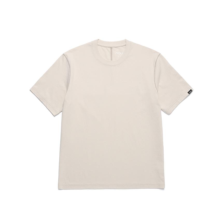 nau Organic Short Sleeve T-Shirt Dusty Ivory