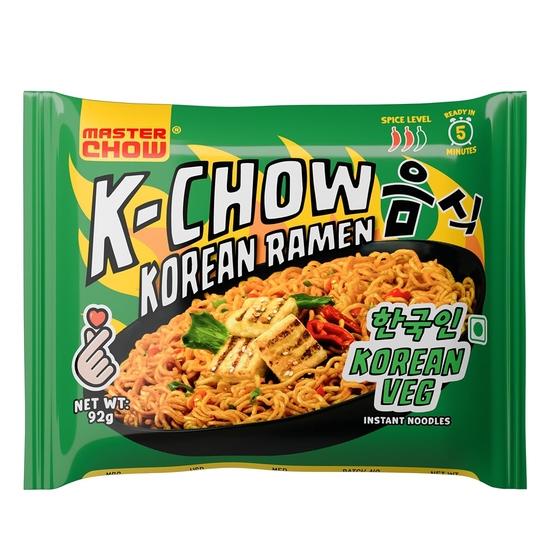 Masterchow K-chow Koreanische Veg Instant Ramen Nudeln - 92g