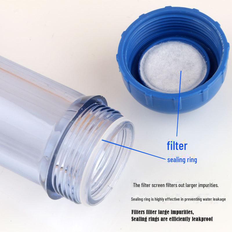 Transparent T33 Water Purifier Shell for DIY Filter Material