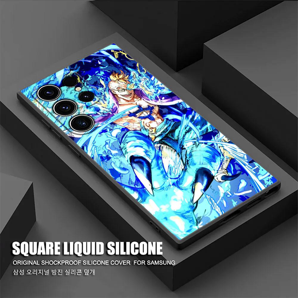 Anime O-One Piece Shanks Luffy Phone Case For Samsung Galaxy S25 S24 S23 S20 S21 FE S26 S22 Ultra 5G S26 Plus S25FE Soft Cover