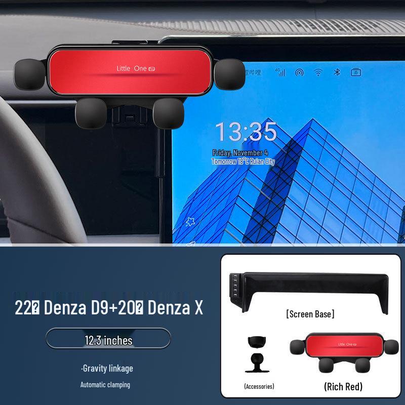 Uchwyt na telefon Denza D9/X do nawigacji, dedykowany do ekranu