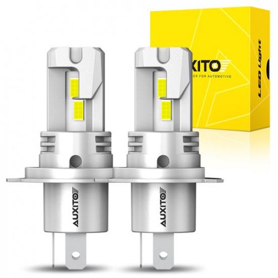 AUXITO 9003 H4 HB2 LED Headlight Bulbs Kit 30000LM Hi/Lo Beam Bright White