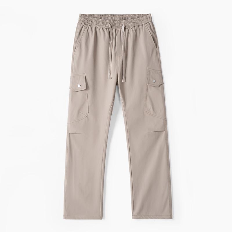 Minger | American trendy brand multi-pocket tooling shock pants men's trend versatile loose straight casual long pants