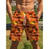 Summer Street 3D Printed Beach Casual Pants
