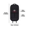 Car Seat Back Protector Organizer Travel Stowing Tidying Storage Bag For Nissan Nismo Tiida GTR 240SX Qashqai J10 Wheel Hubcap