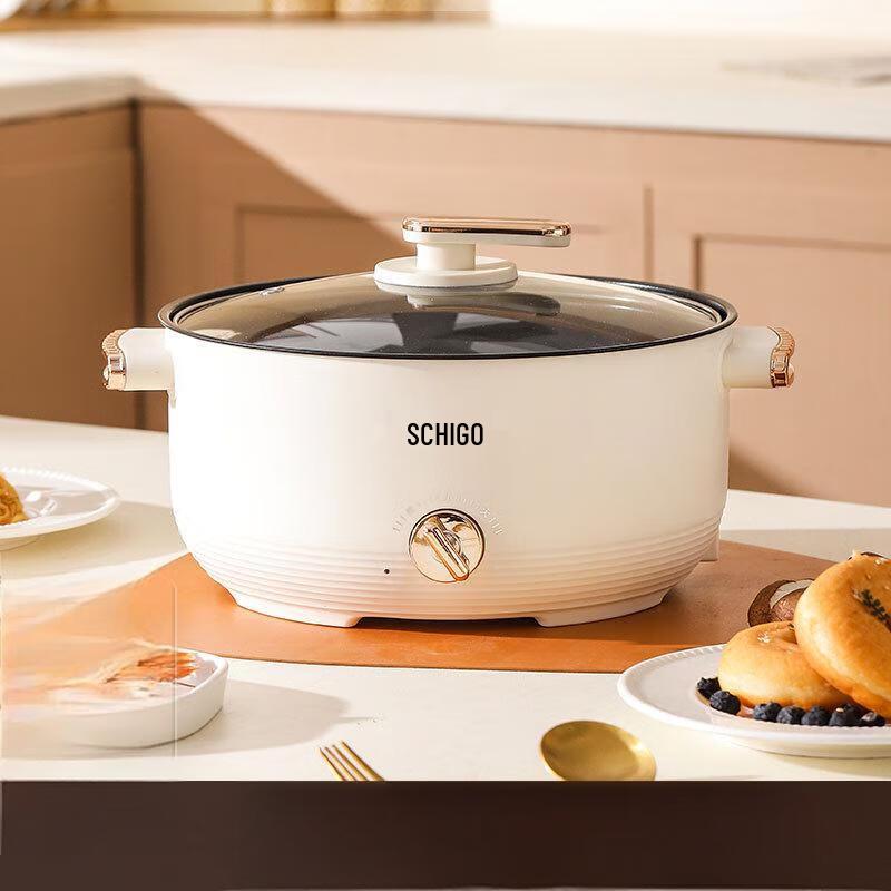 Wutuo Multi-functional Electric Hot Pot & Cooker with Steamer