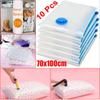 50x70cm Vacuum Compress Bag Heavy Duty Space Saving Storage Bag for Duvets Quilts Blankets Clothes Pillows Curtains