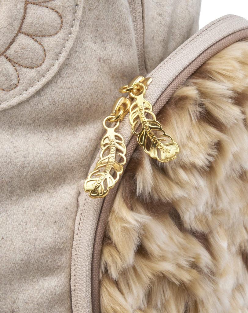 Owl Classic Flannel Fur L size WHT [MORN CREATIONS]