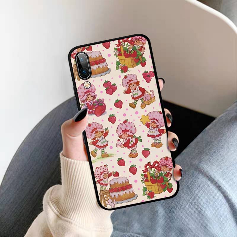 Carcasa de telefon Strawberry Shortcake Girl pentru OPPO A9 A7 A3S A1K F5 Reno 2 Z Realme 6 5 Pro C3 Vivo Y91C Y51 Y31 Y19 Y17 Y11 V17
