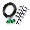 Water Misting Cooling System Hose Sprinkler Nozzle Garden Patio Micro Irrigation Set 5M