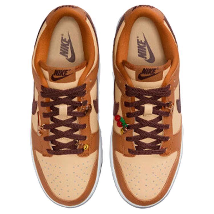 Nike Dunk Low SE Ocre Désert Marron Faune Baskets Femme Orange HQ7487-700