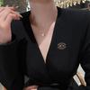 Hollow Out Luxury Badge Pin Decoration Banquet Clothes Pin  Clothes Accessories