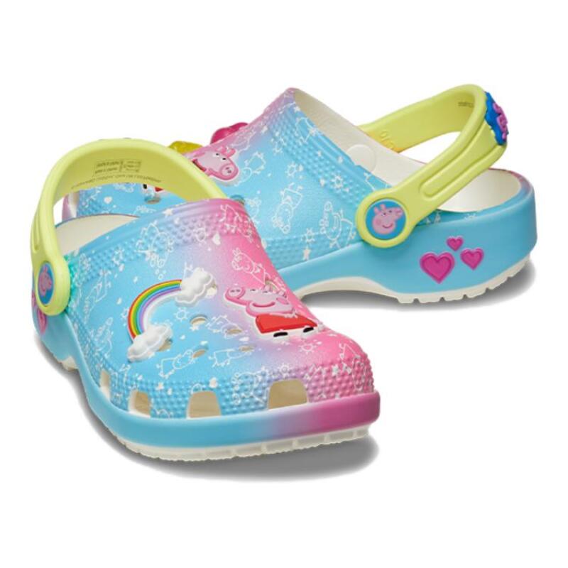 Crocs Stylish Comfortable Kids' Sandals Blue Pink Children's Model
