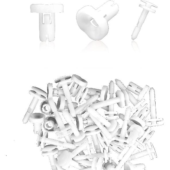 20Pcs Door Panel Retainer Clips OEM 15960325 Replace LH LHS Nylon Clip Plastic Retainers Fasteners Push Type Push Pin Screws Compatible with Chevy