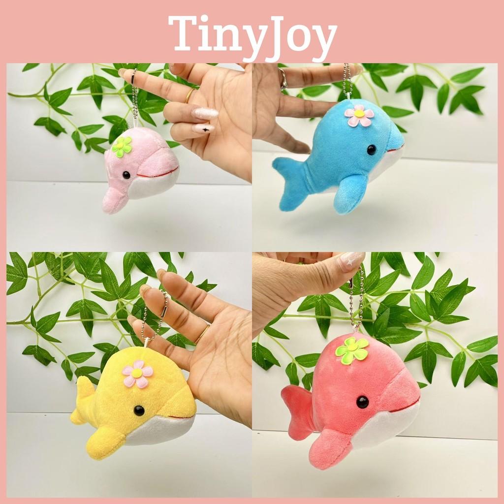 Doll Dolphin Keychain Animal Plush Bag Pendant Pp Cotton Filled Gift Childrens