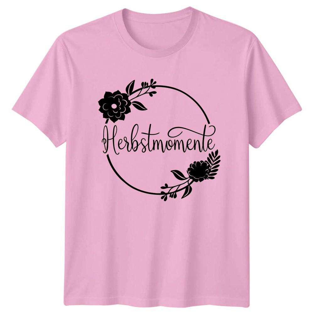 HerbstmoUnisexte Unisexs TShirt GerUnisex Autumn Floral Birthday Gift For Her