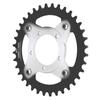 Motor Bike Gear Adapter Mid Drive Chainring Spider Chain Conversion Kit for Bafang BBS01 BBS02 36T 104BCD Motor Black